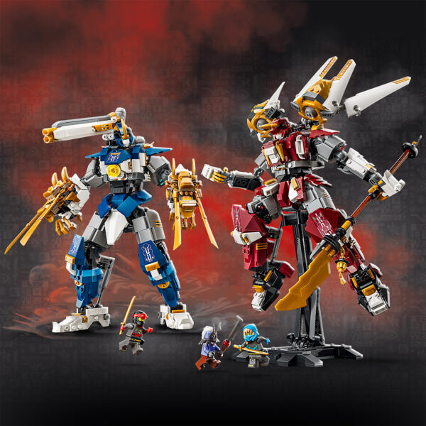 ▻ Nouveautés LEGO NINJAGO 2026 : 71870 The Twin Titan Mechs
